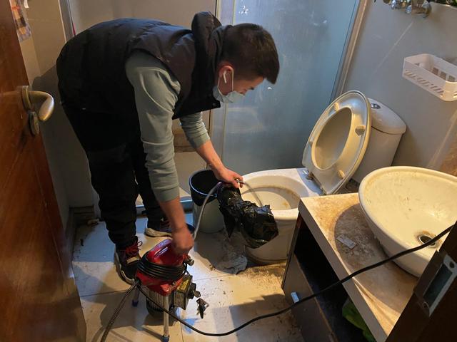 龙湾镇马桶疏通-疏通下水道