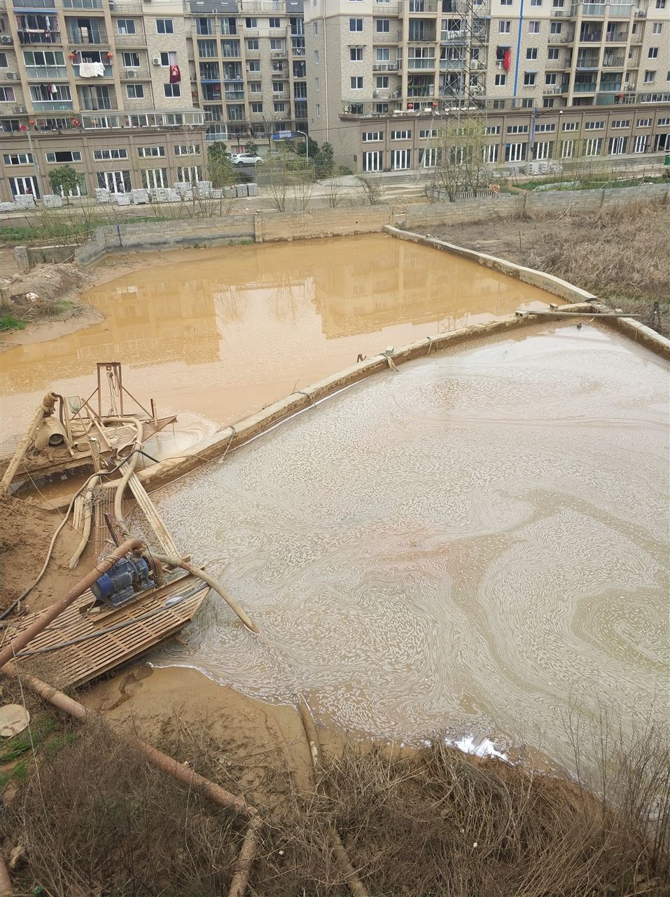 龙湾镇沉淀池淤泥清理-厂区废水池淤泥清淤