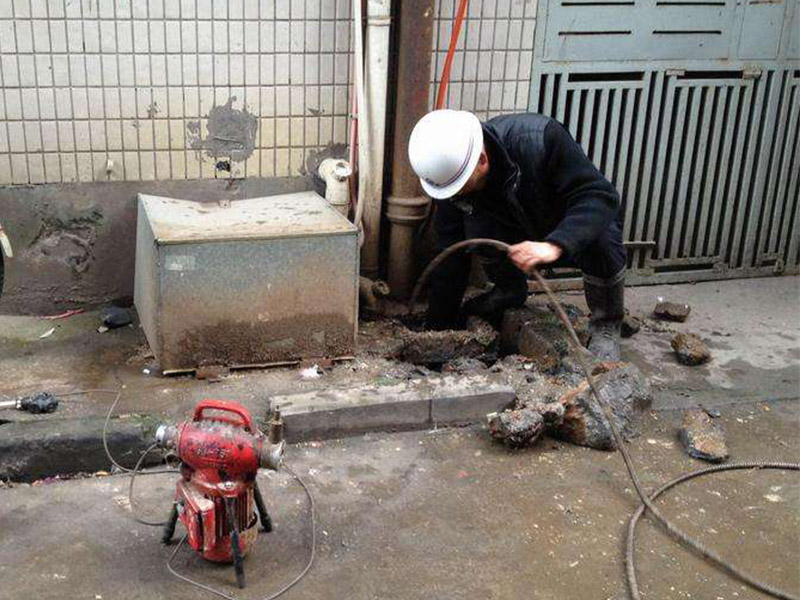 龙湾镇疏通下水道-洗菜池疏通